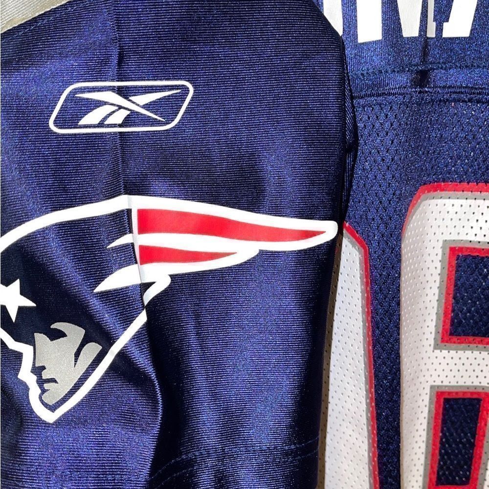 Adalius Thomas #96 New England Patriots Reebok NFL Football Jersey XL - Picture 7 of 7